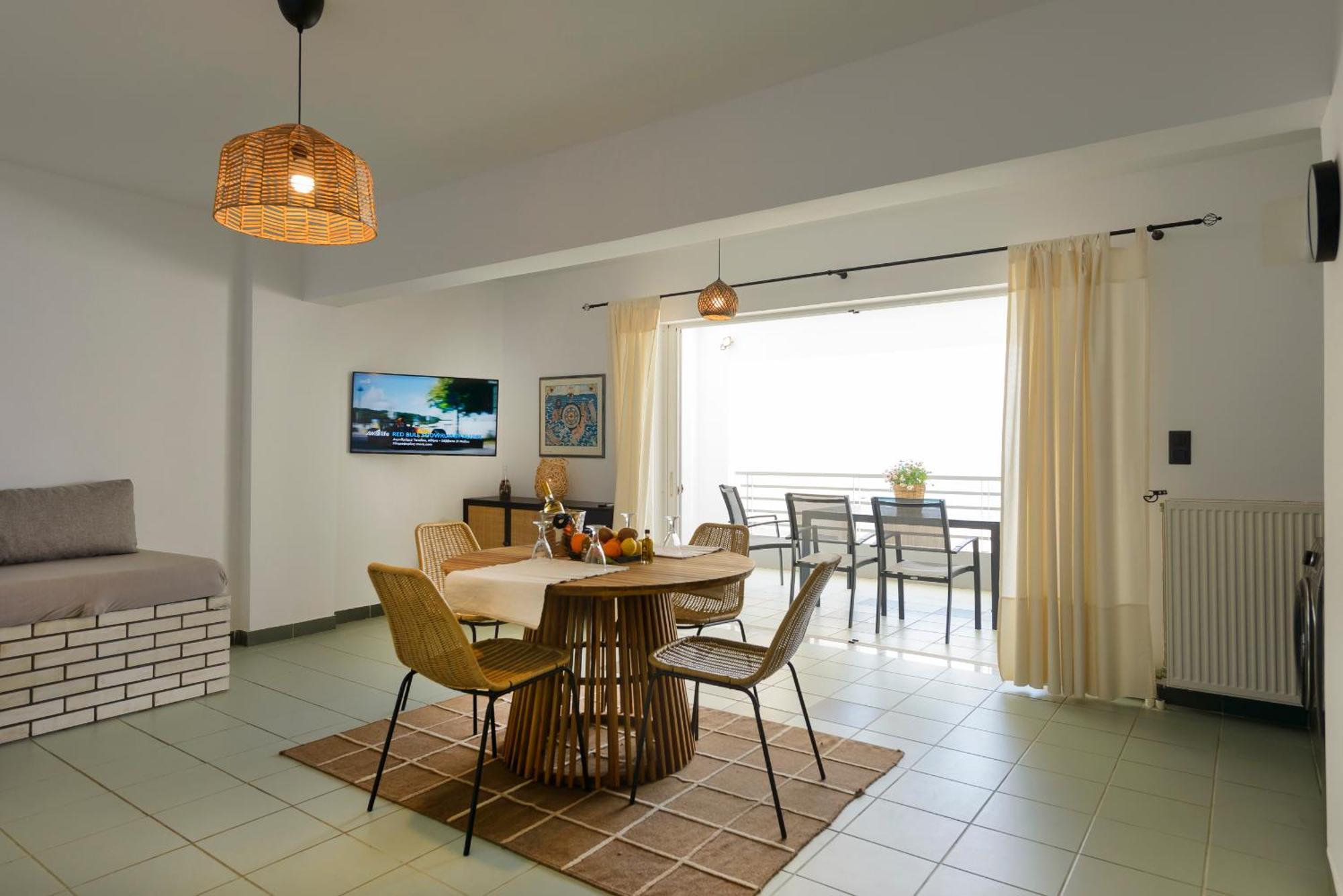 Apartamento Agali 2 Maizonette Front Of The Sea Akrogiali Exterior foto