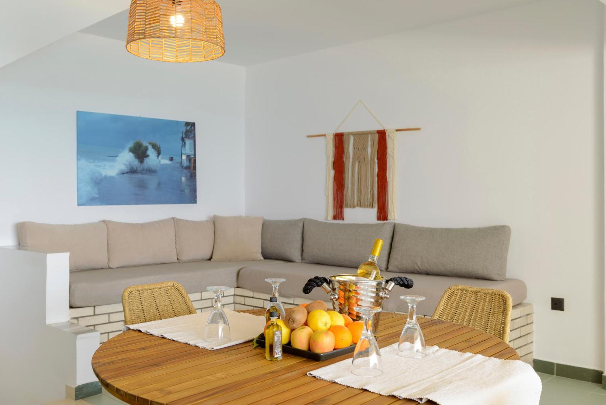 Apartamento Agali 2 Maizonette Front Of The Sea Akrogiali Exterior foto